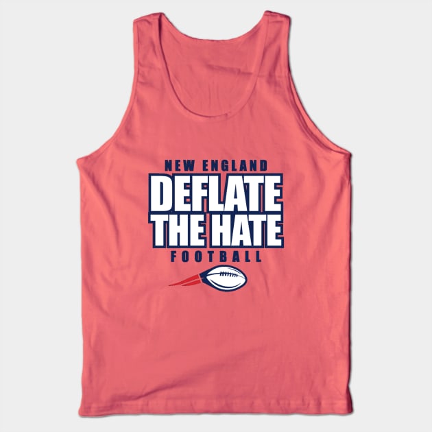 Deflate The Hate Tank Top by WarbucksDesign